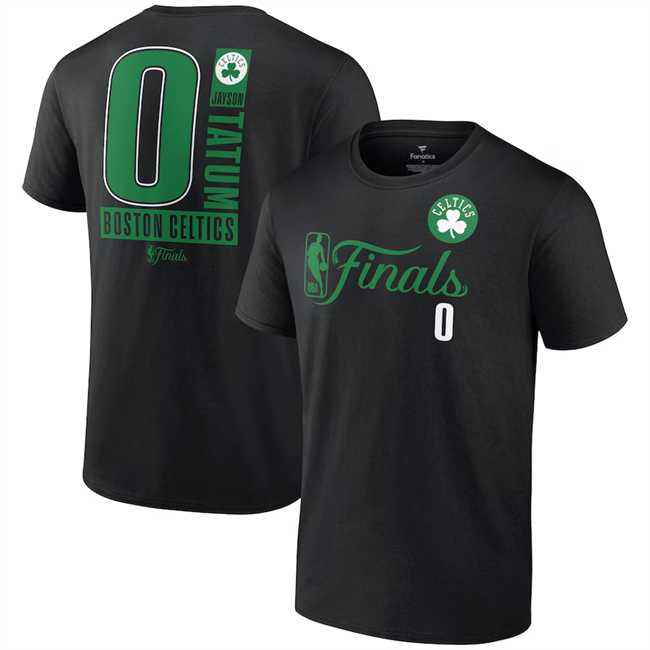 Men's Boston Celtics #0 Jayson Tatum Black 2024 Finals Inbound Pass Name & Number T-Shirt,We sell and wholesale Men's Boston Celtics #0 Jayson Tatum Black 2024 Finals Inbound Pass Name & Number T-Shirt on line form chian!